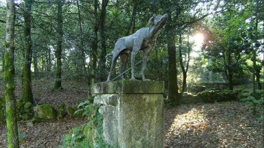 El monumento del Can de Palleiro. // FdV