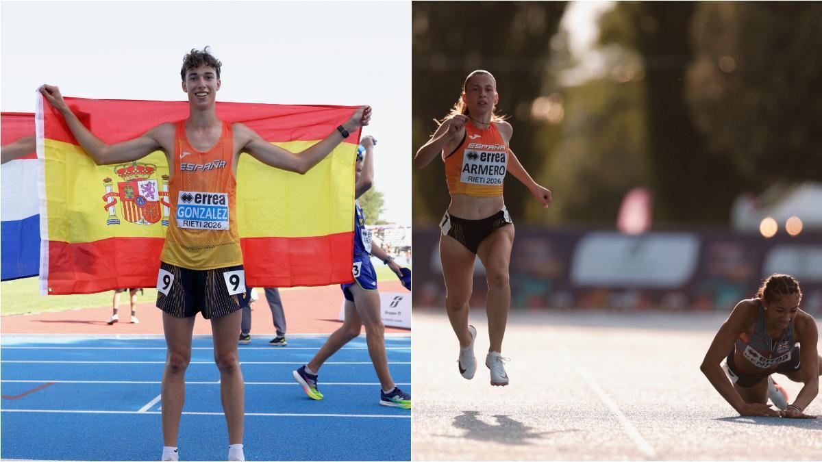 Gabriel González y Mariona Armero, campeones de Europa sub'18