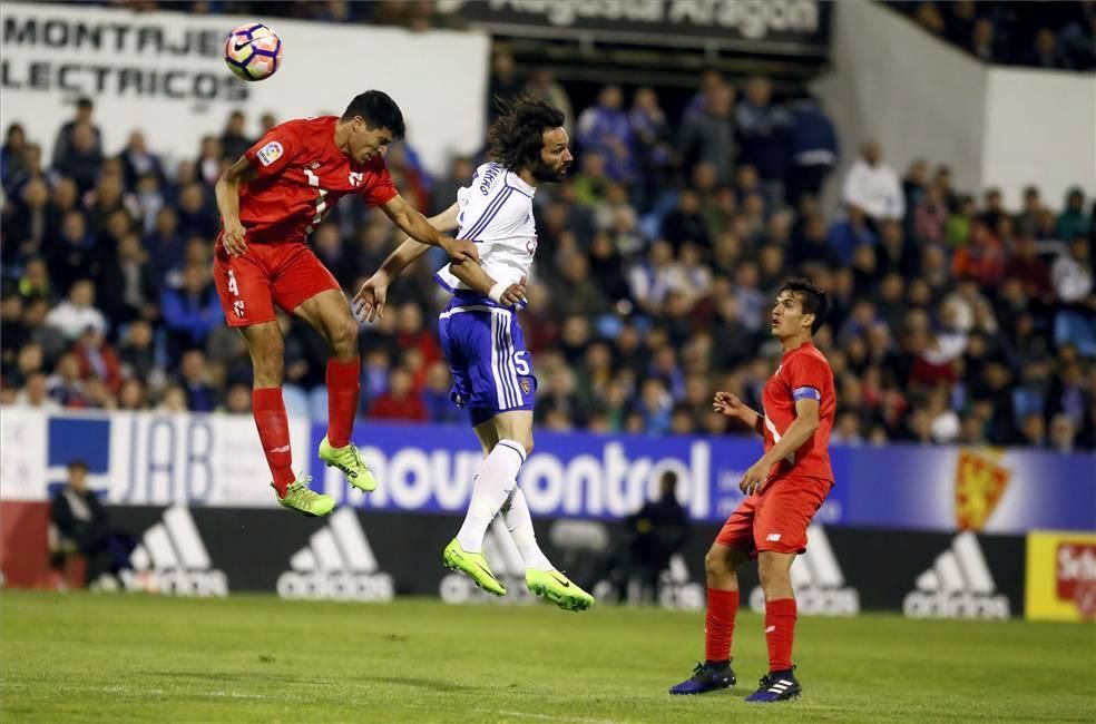 Las imágenes del Real Zaragoza-Sevilla Atlético