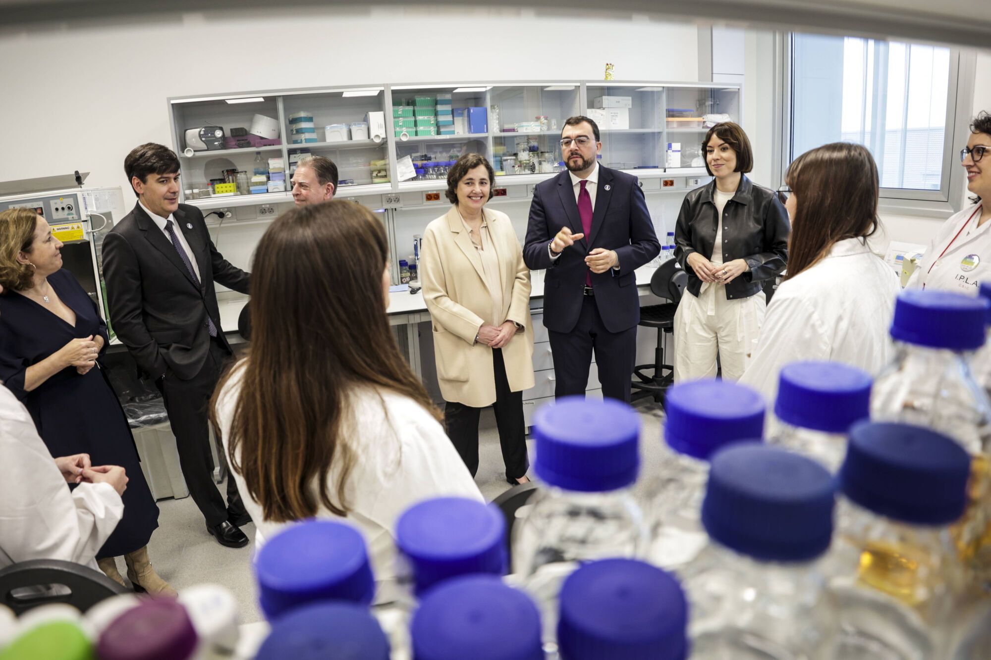 Así es la nueva sede del Instituto de Productos Lácteos de Asturias (IPLA) en Oviedo.