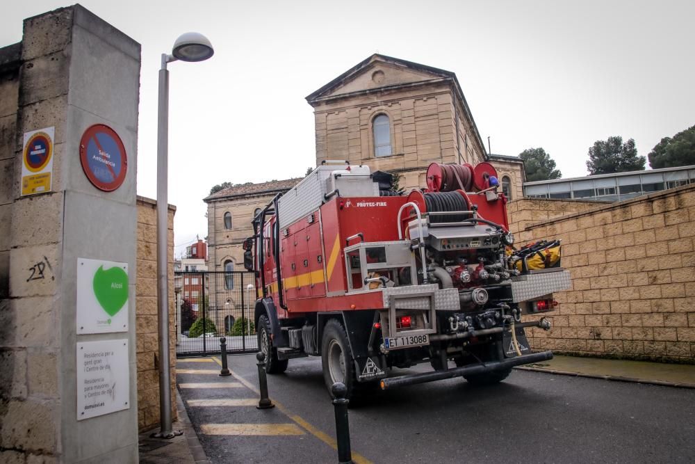 La UME vuelve al geriátrico de Alcoy