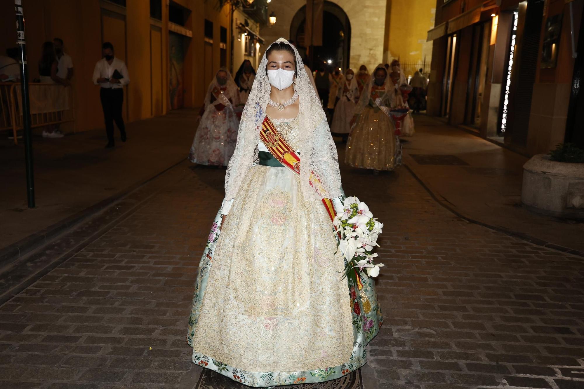 Carla García completa la primera sesión.