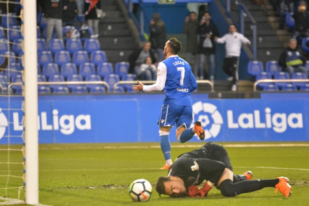 El Dépor se impone 3-2 al Málaga