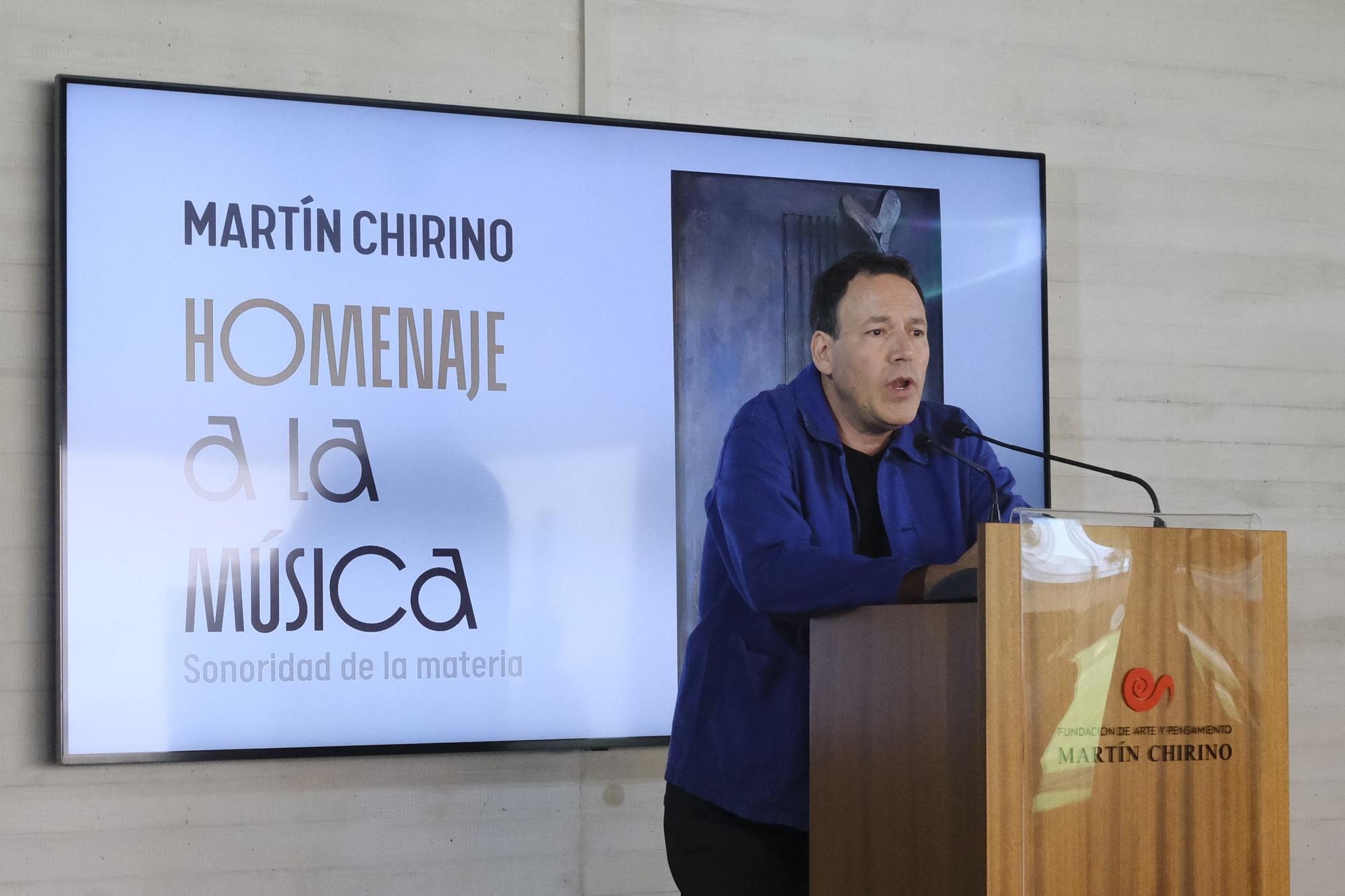 Exposición 'Martín Chirino. Homenaje a la música. Sonoridad de la materia'