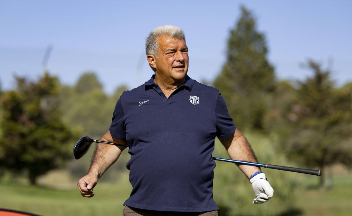 Laporta, preparado en el torneo de gol de Sant Esteve de Sesrovires