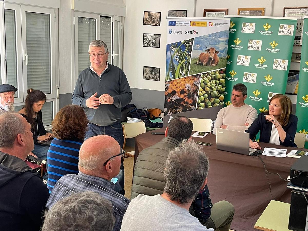 El investigador Juan José Ferreira durante la presentación del estudio
