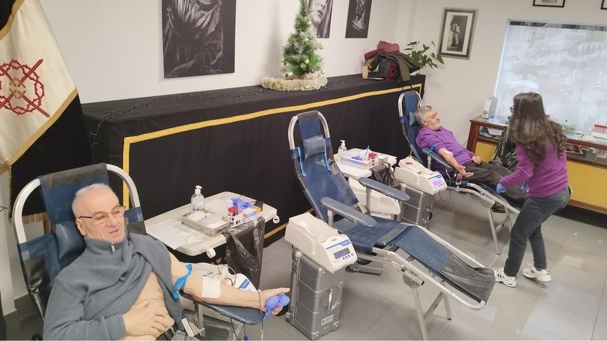 Jesús en su Tercera Caída registra 28 donaciones de sangre
