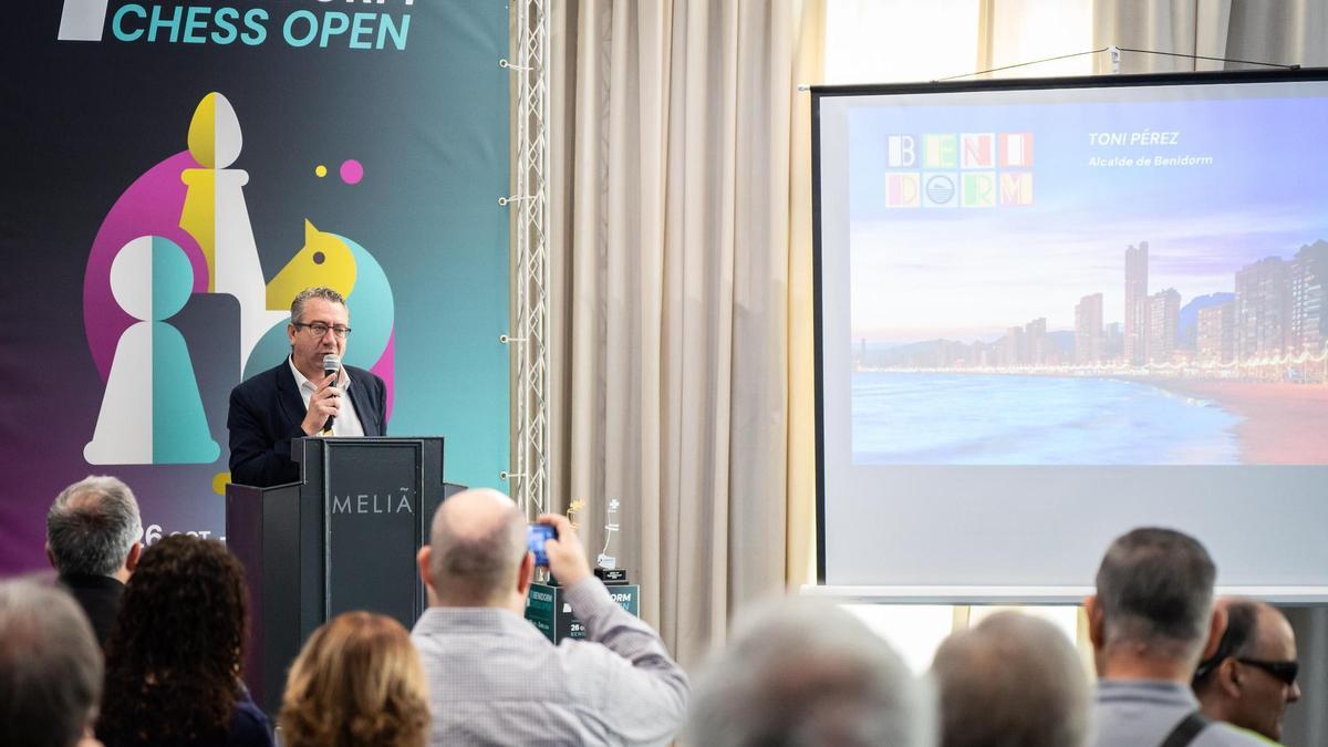Presentación del Benidorm Chess Open.