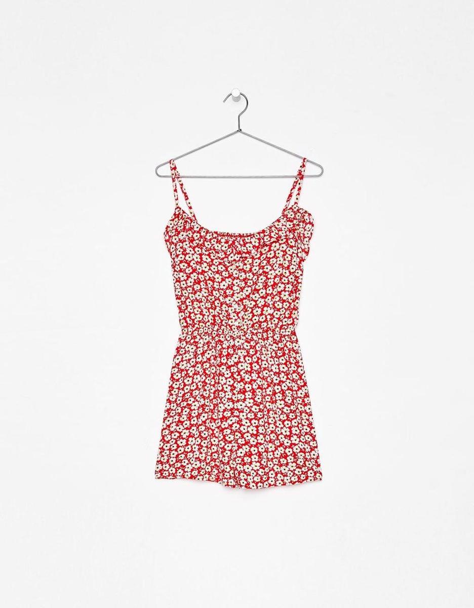 Vestido Floral de Bershka