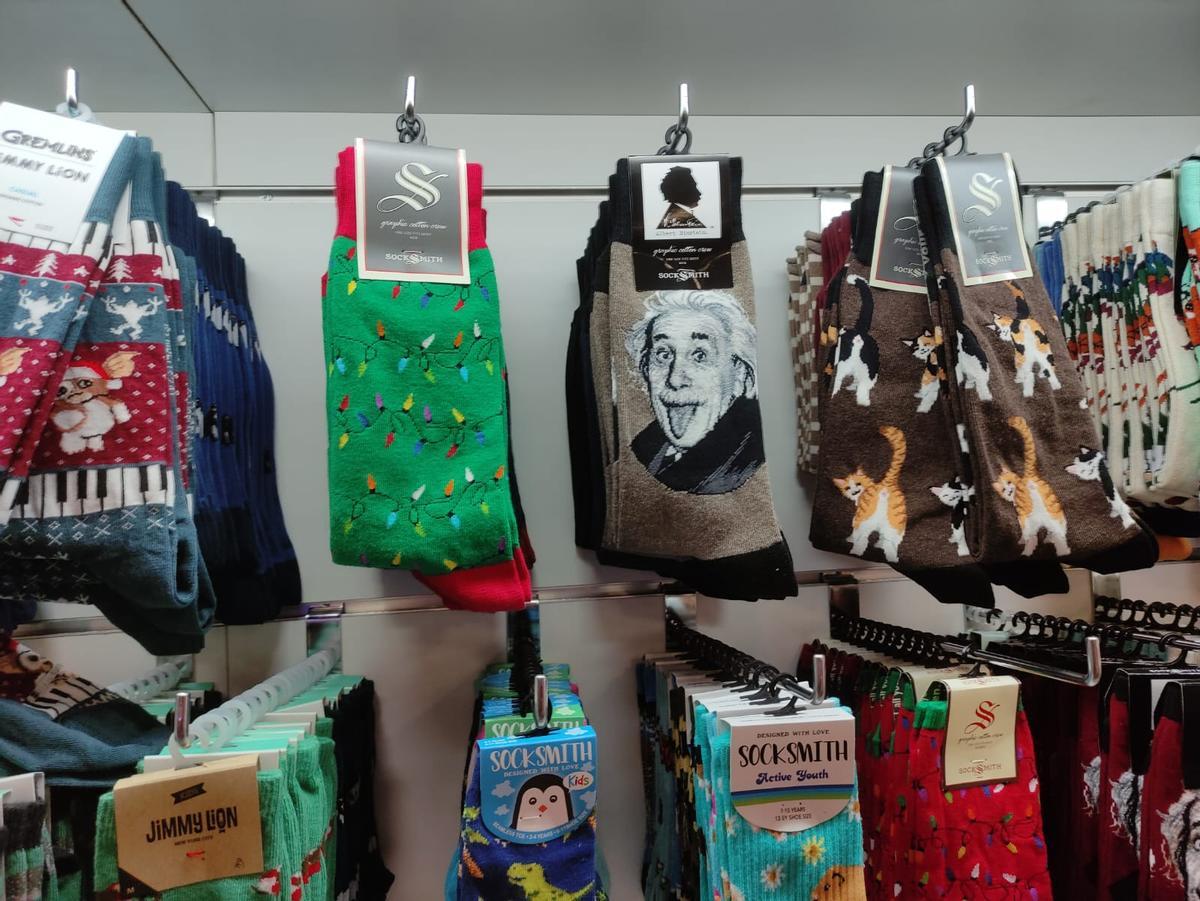 Weihnachtssocken als Souvenir?