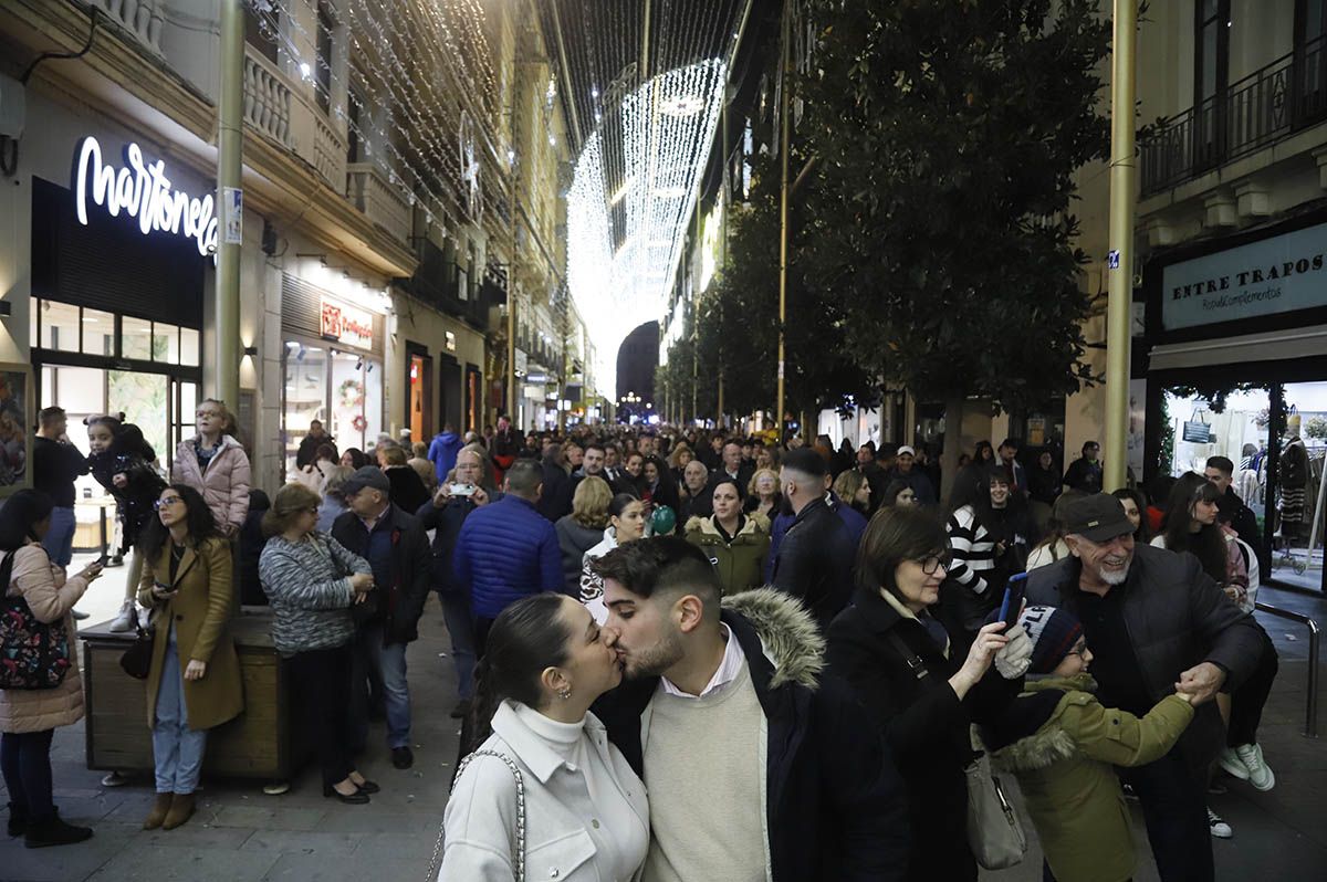 Encendido del alumbrado de Navidad en Córdoba