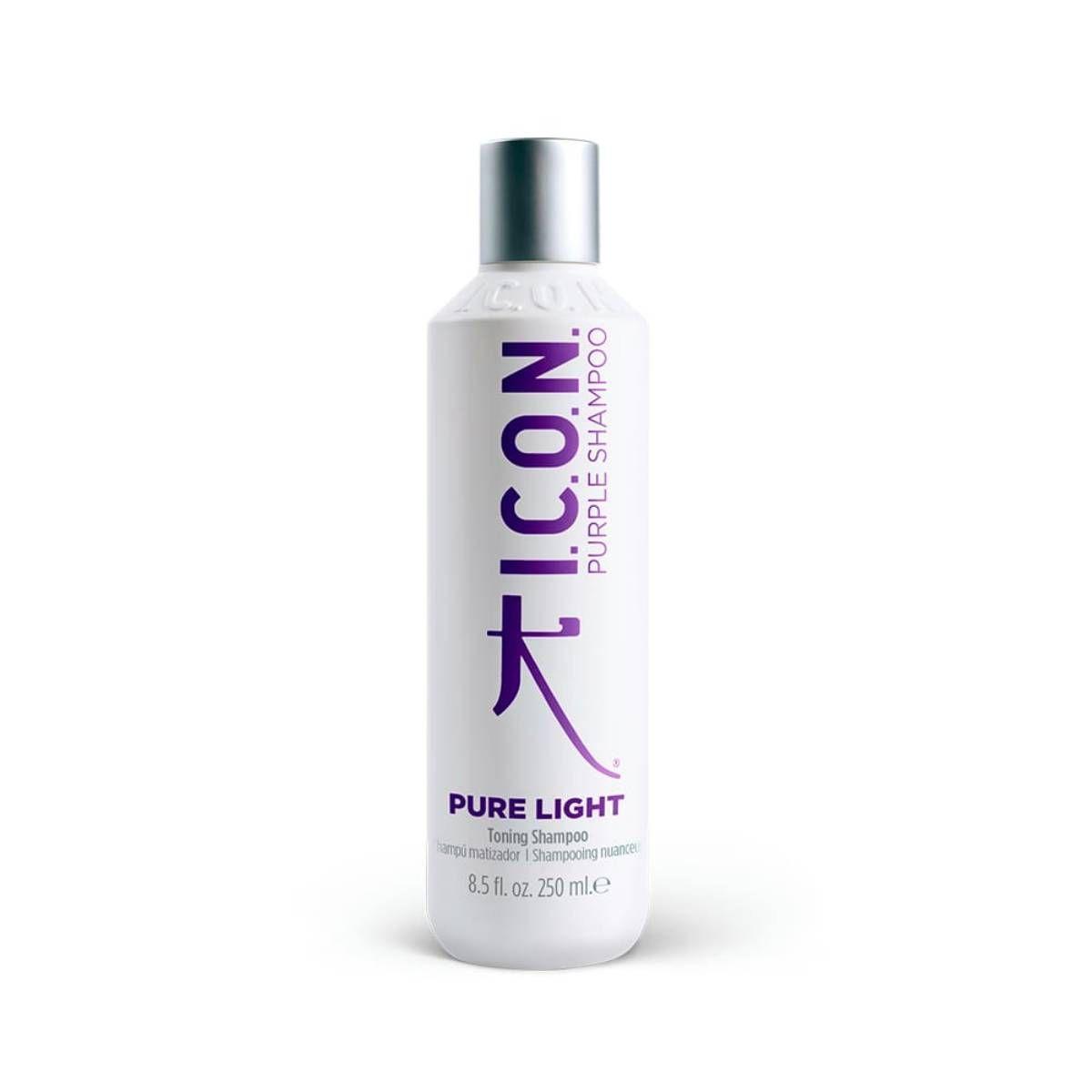 Champú violeta 'Pure Light' de I.C.O.N