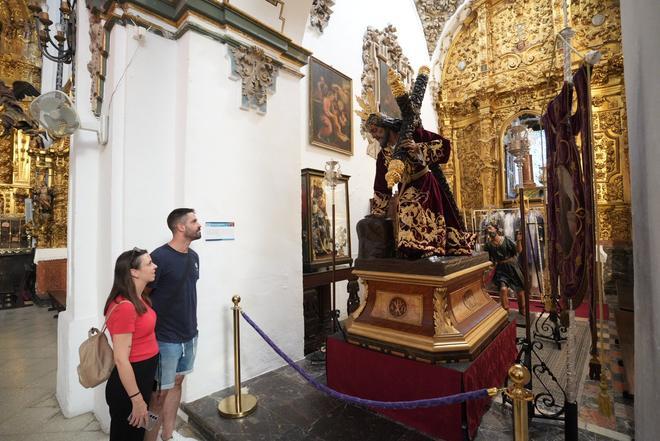 Nuestro Padre Jesús Caído de Aguilar de la Frontera ya está en la Parroquia de San Francisco