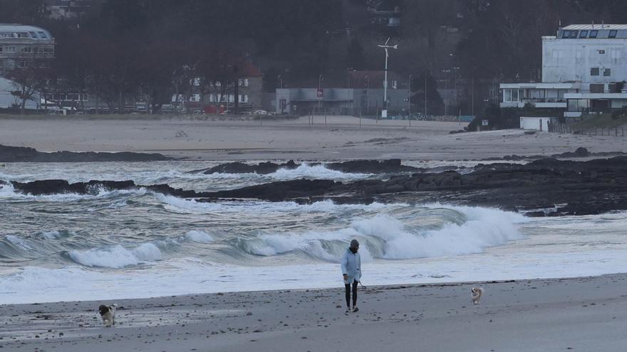 El temporal costero suspende parte del jueves el deporte federado en el litoral de Pontevedra