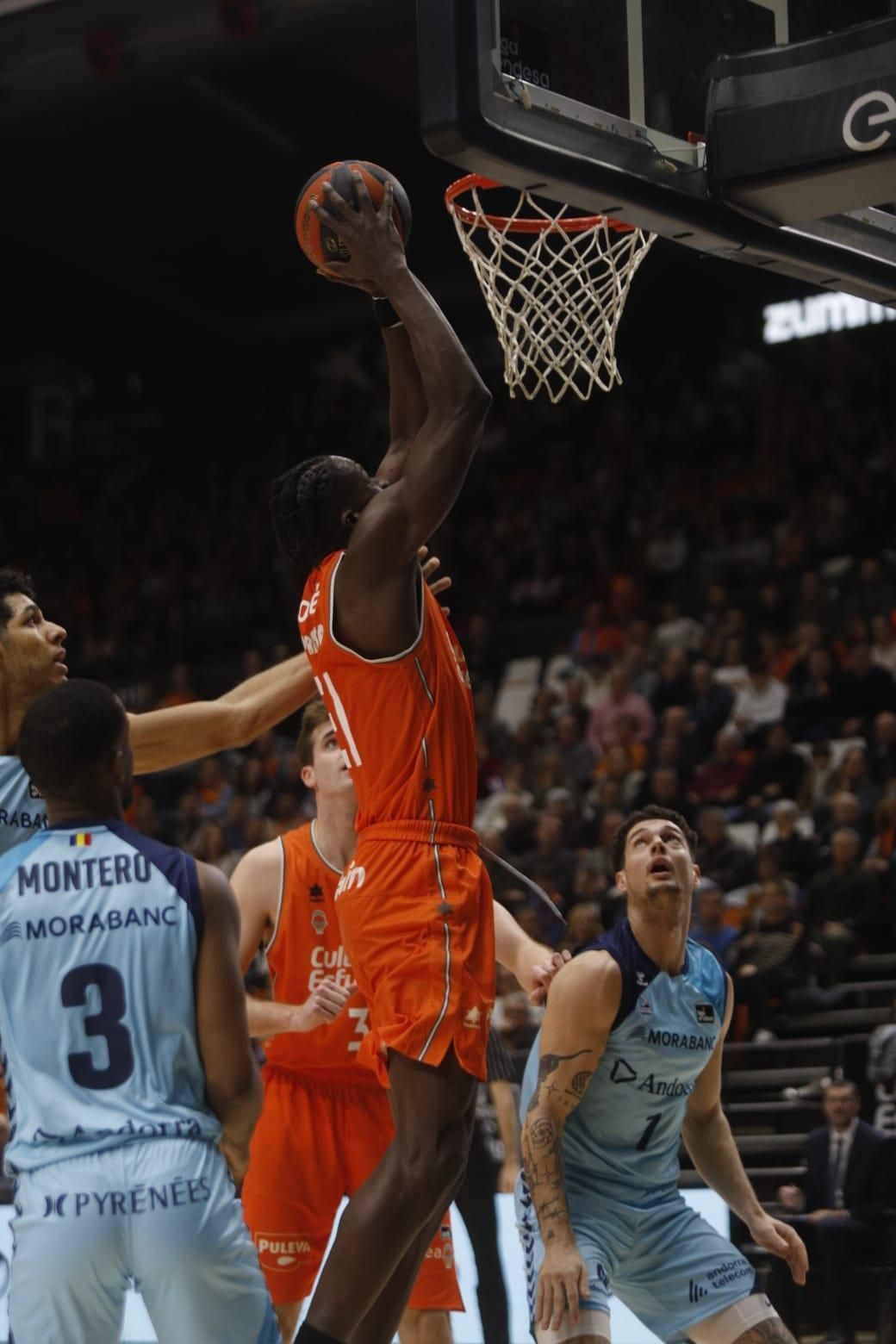 El Valencia Basket - Andorra, en imágenes