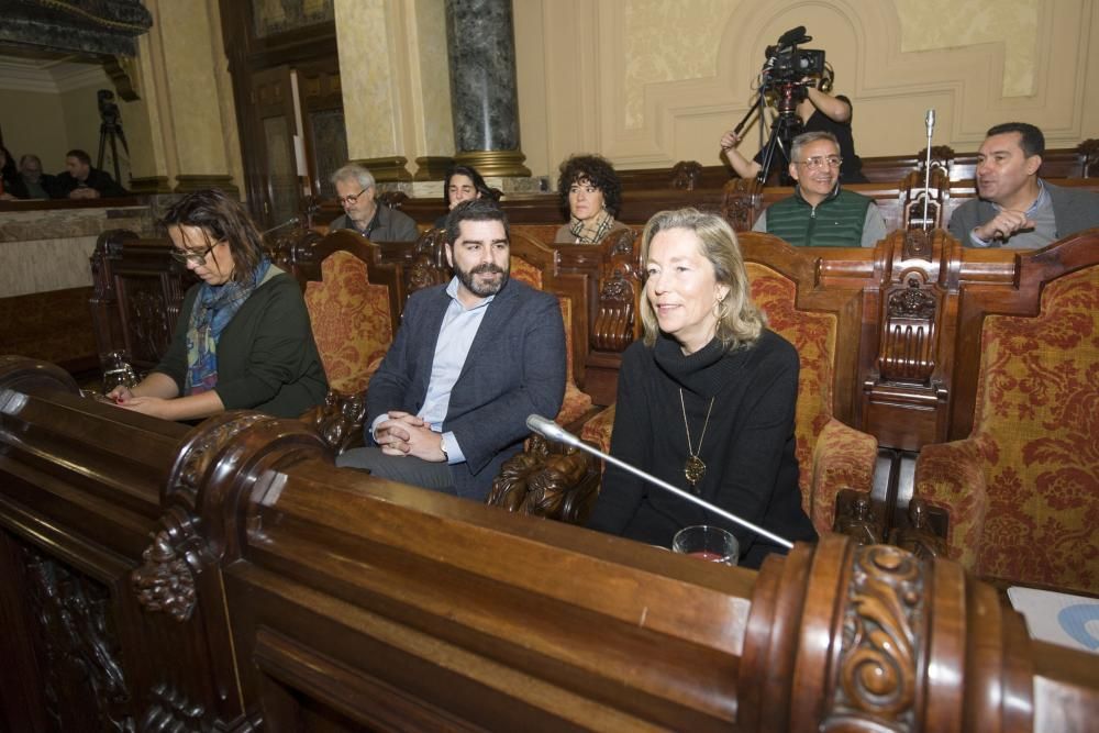 Todos los grupos respaldan el presupuesto en el pleno salvo el PP, que votó en contra.