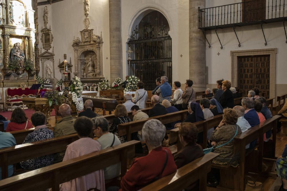 La capilla ardiente del Obispo de Zamora