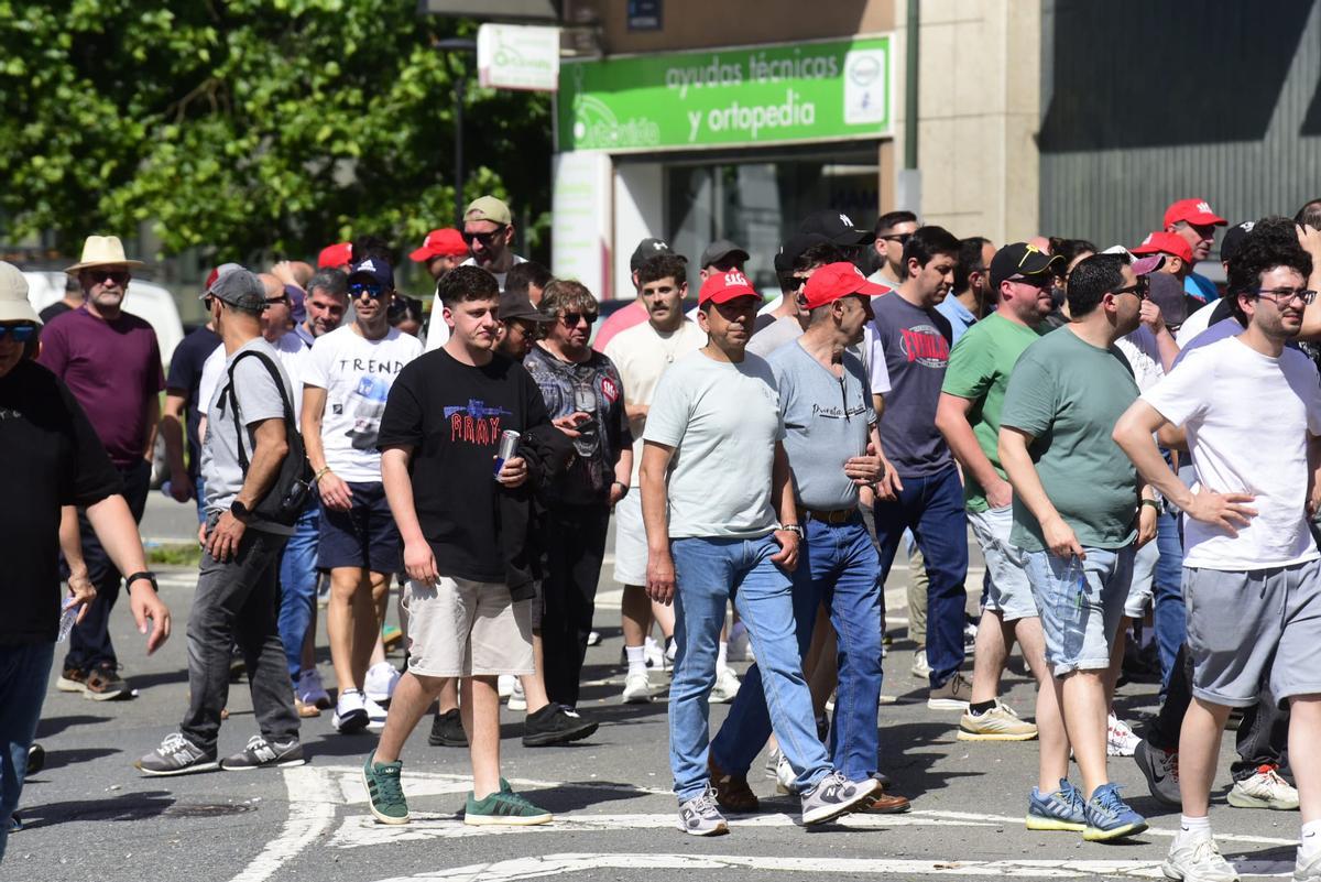 Los trabajadores vuelven a salir a la calle un día antes de la reunión entre la patronal y los representantes de los trabajadores para intentar desbloquear la negociación del convenio provincial.