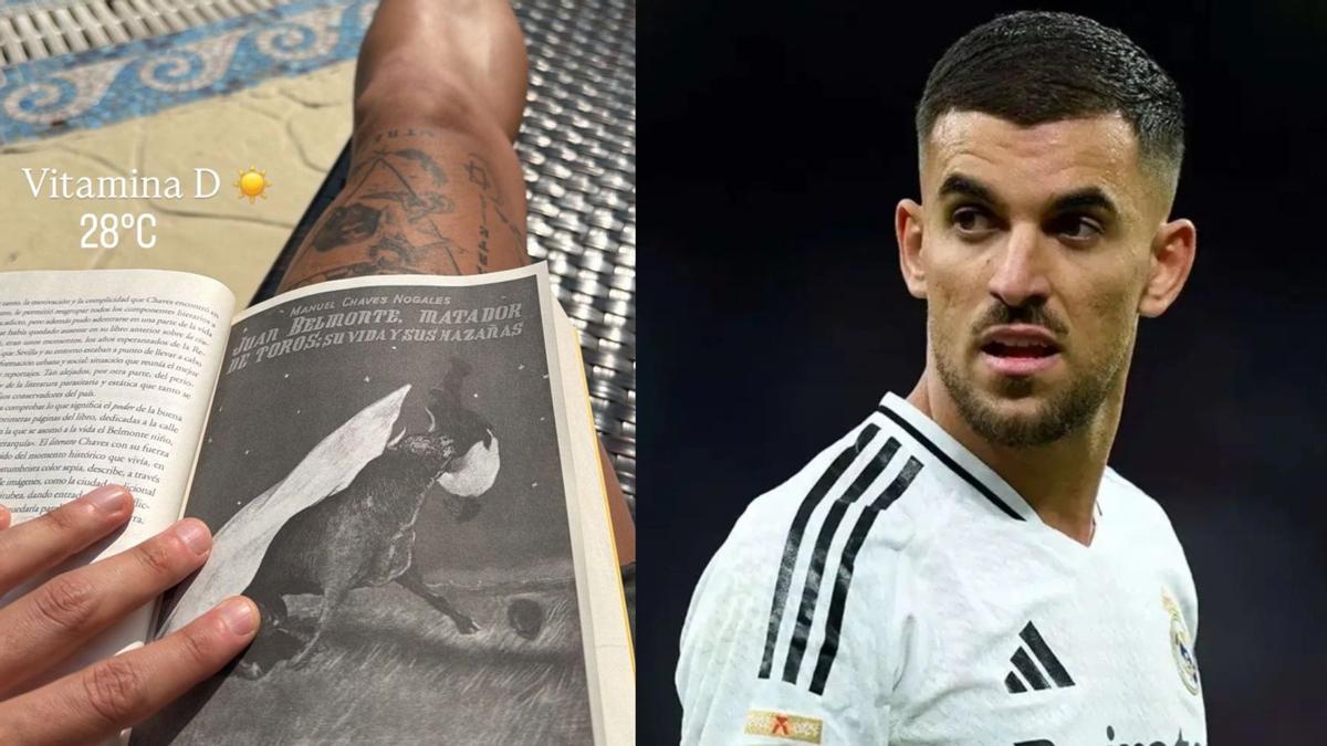 Dani Ceballos se relaja antes de la Final de la Supercopa de España