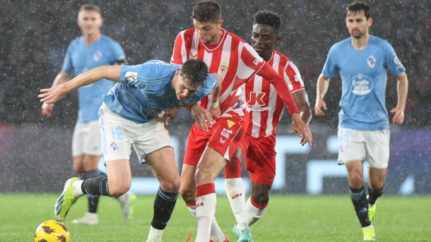 El Celta-Almería, en imágenes