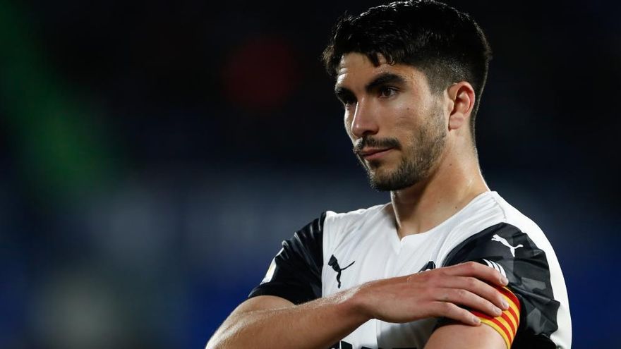 Carlos Soler en el Valencia CF.