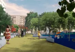 Aprobado el nuevo proyecto del jardín de Joan XXIII en Benicalap