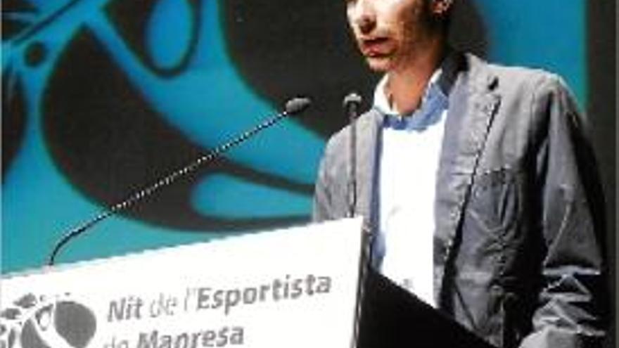 Roger Riera va fer el pregó de la Nit de l&#039;Esportista d&#039;enguany