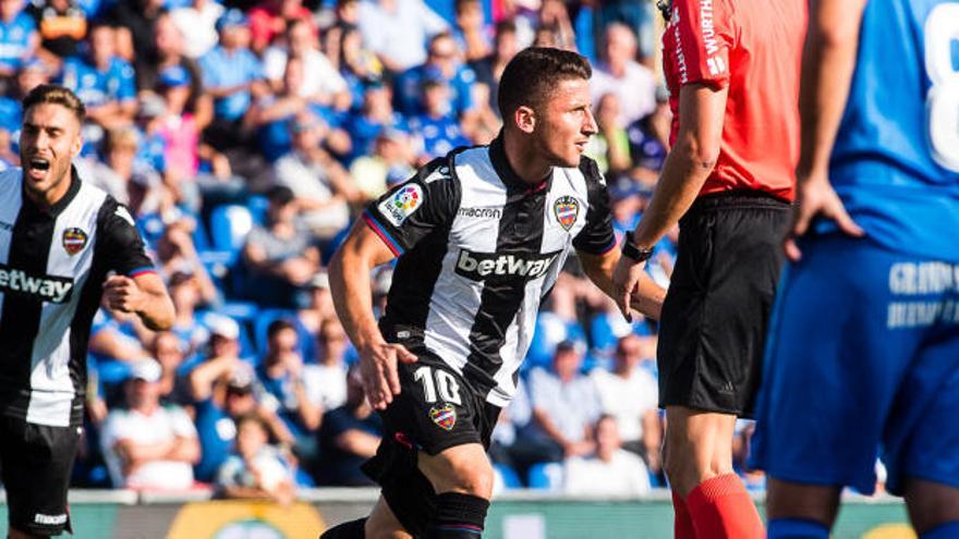 Bardhi, séptimo jugador del Levante UD que anota en LaLiga Santander.