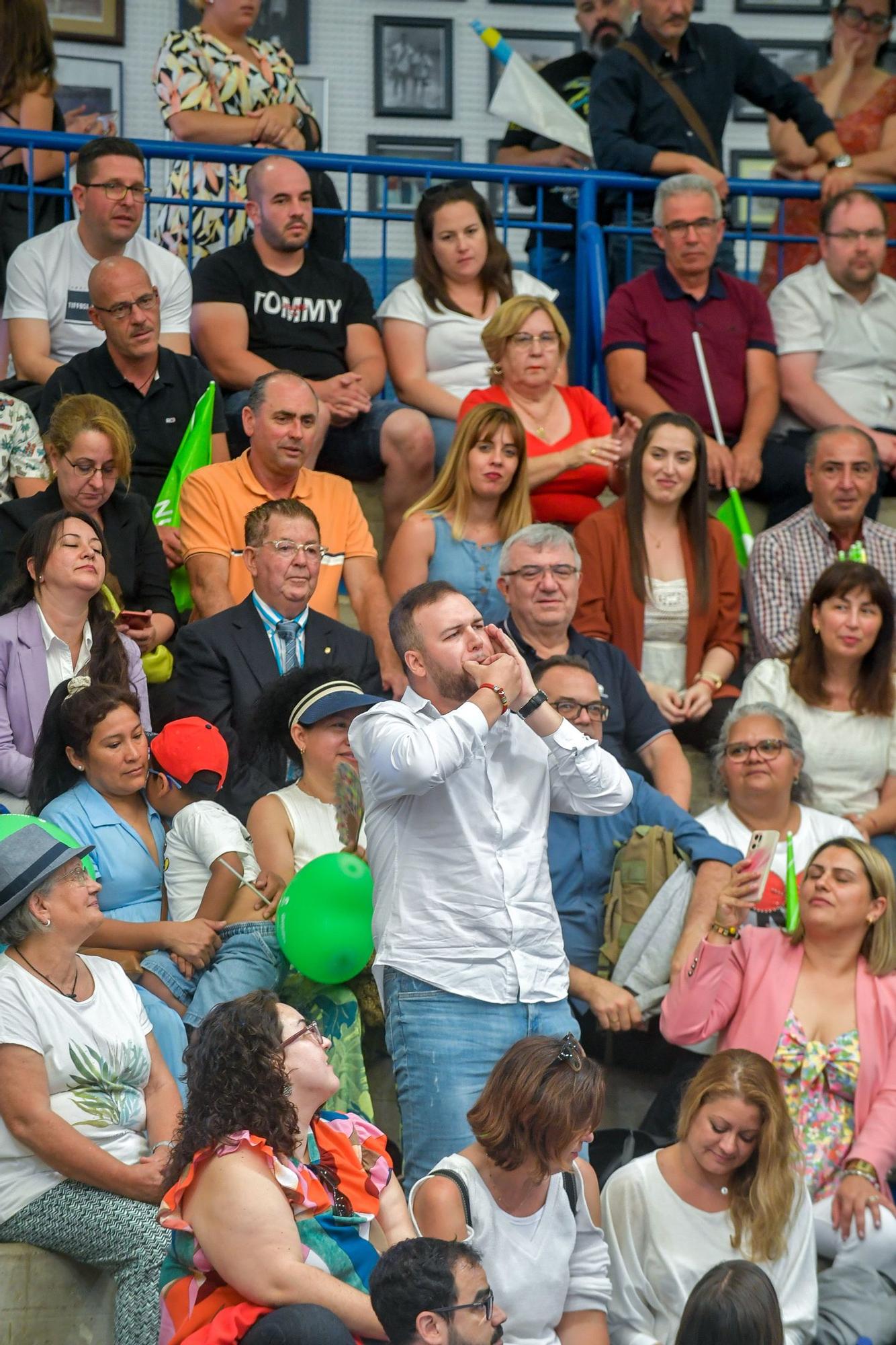 Presentación de candidaturas de Nuevas Canarias a las elecciones del 28M