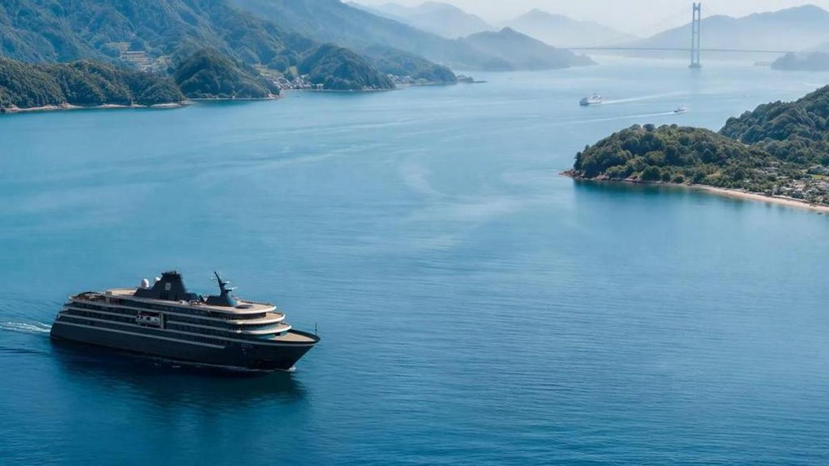 Así es el crucero de lujo para Japón que el naval de Vigo ayuda a fabricar en el astillero de Viana do Castelo