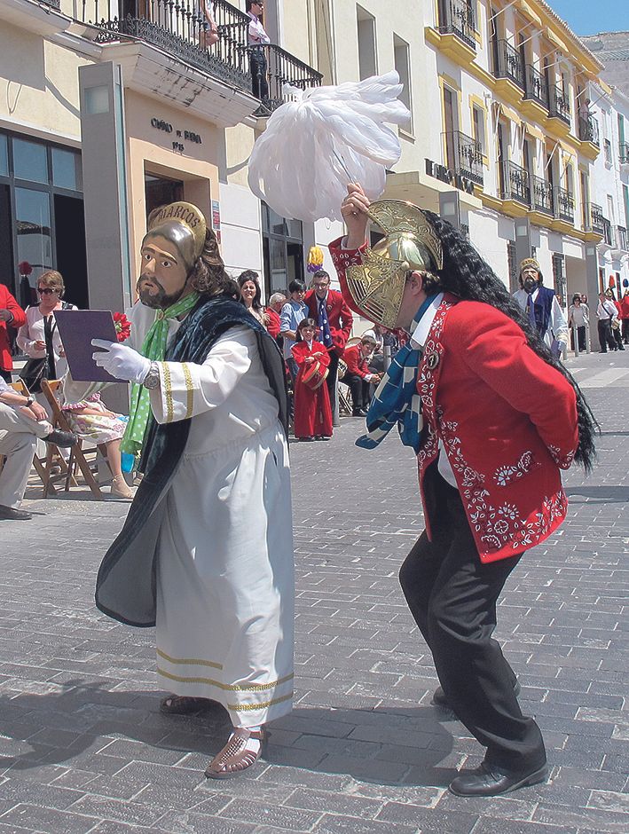 PASO DEL EVANGELISTA EN BAENA. LAS DISPOSICIONES DL OBISPO TREVILLA PERSIGUIERON LAS REPRESENTACIONES DE LA SEMANA SANTA