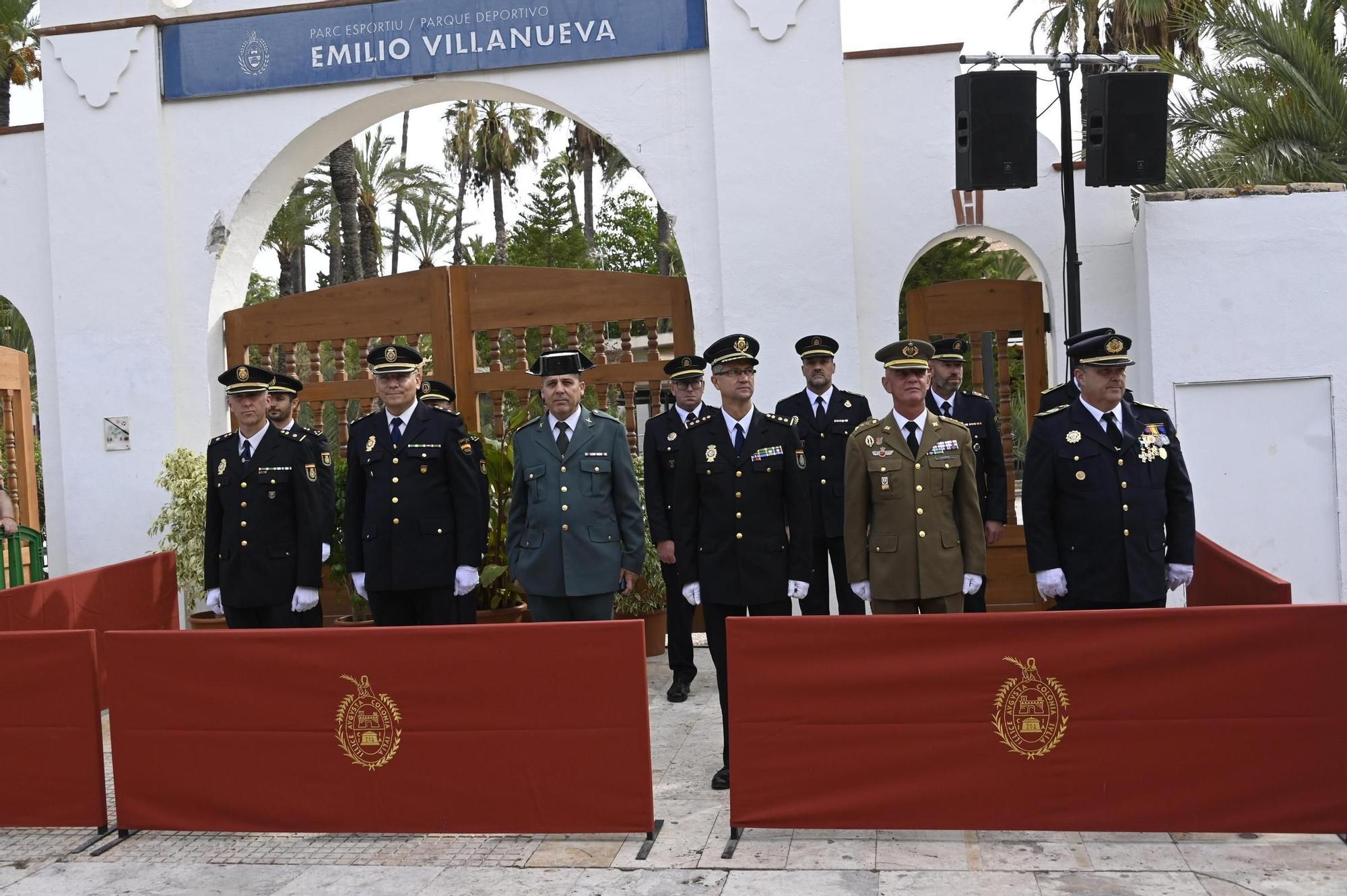 Así ha sido el acto del patrón de la Policía Local de Elche