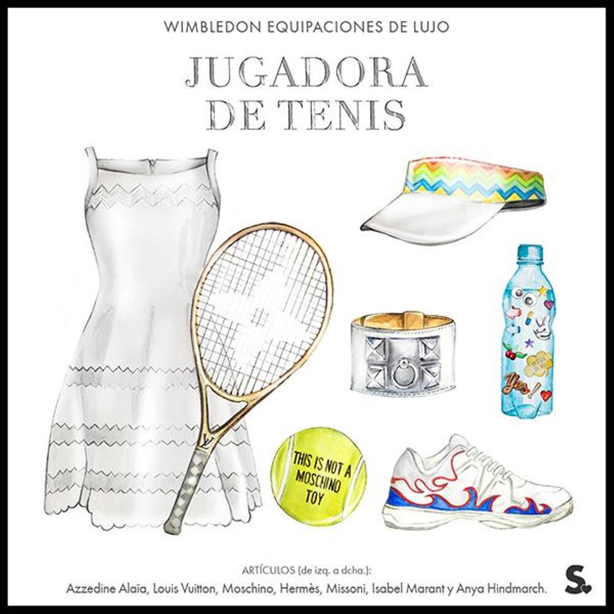 Wimbledon, equipaciones de lujo sobre la pista