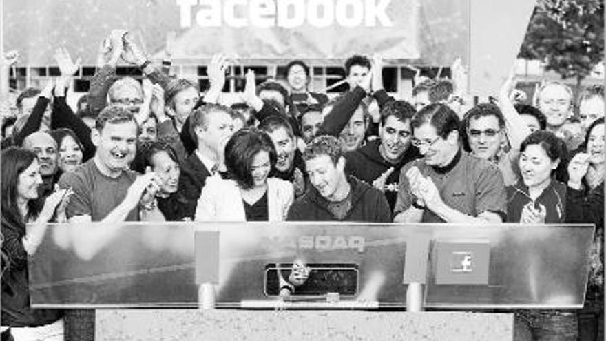 Facebook La xarxa social s&#039;estrena amb fortes pujades a Wall Street