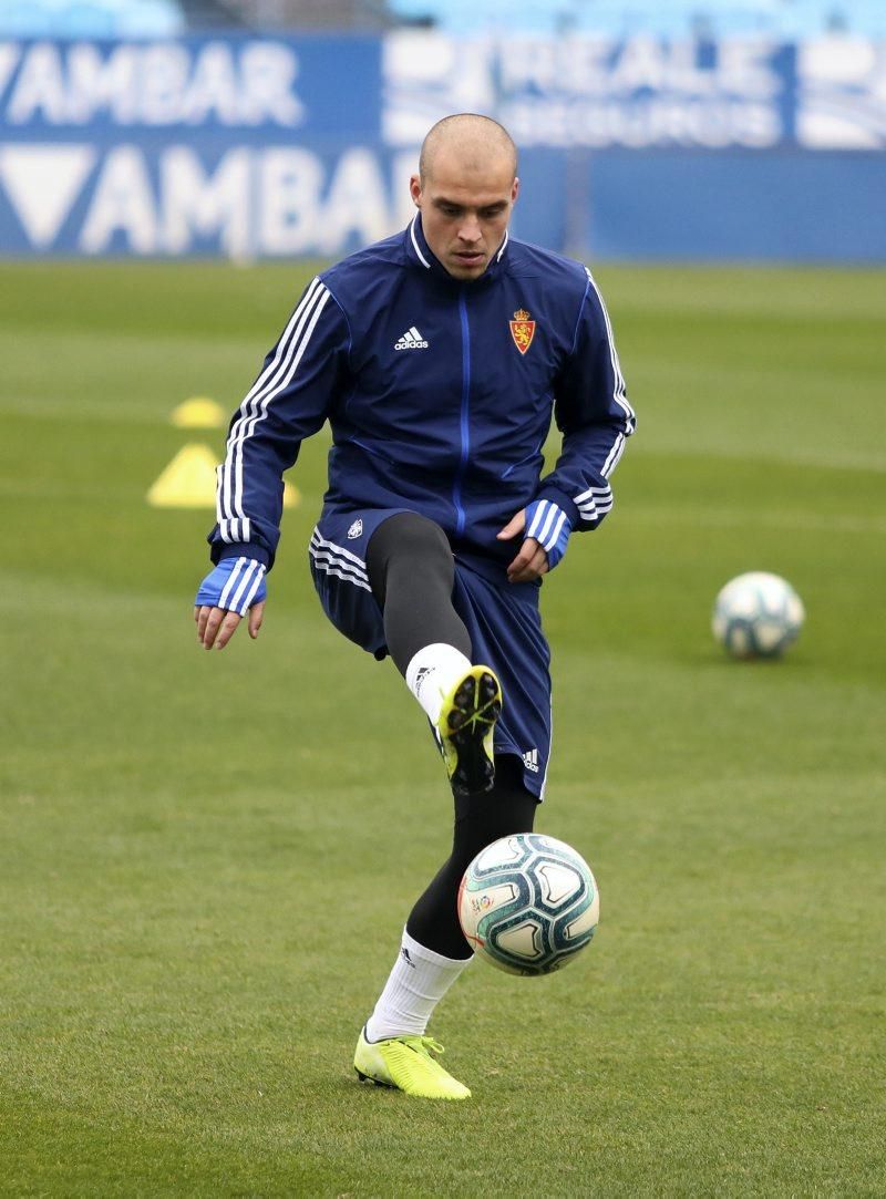 Entrenamiento del Real Zaragoza 19 de diciembre