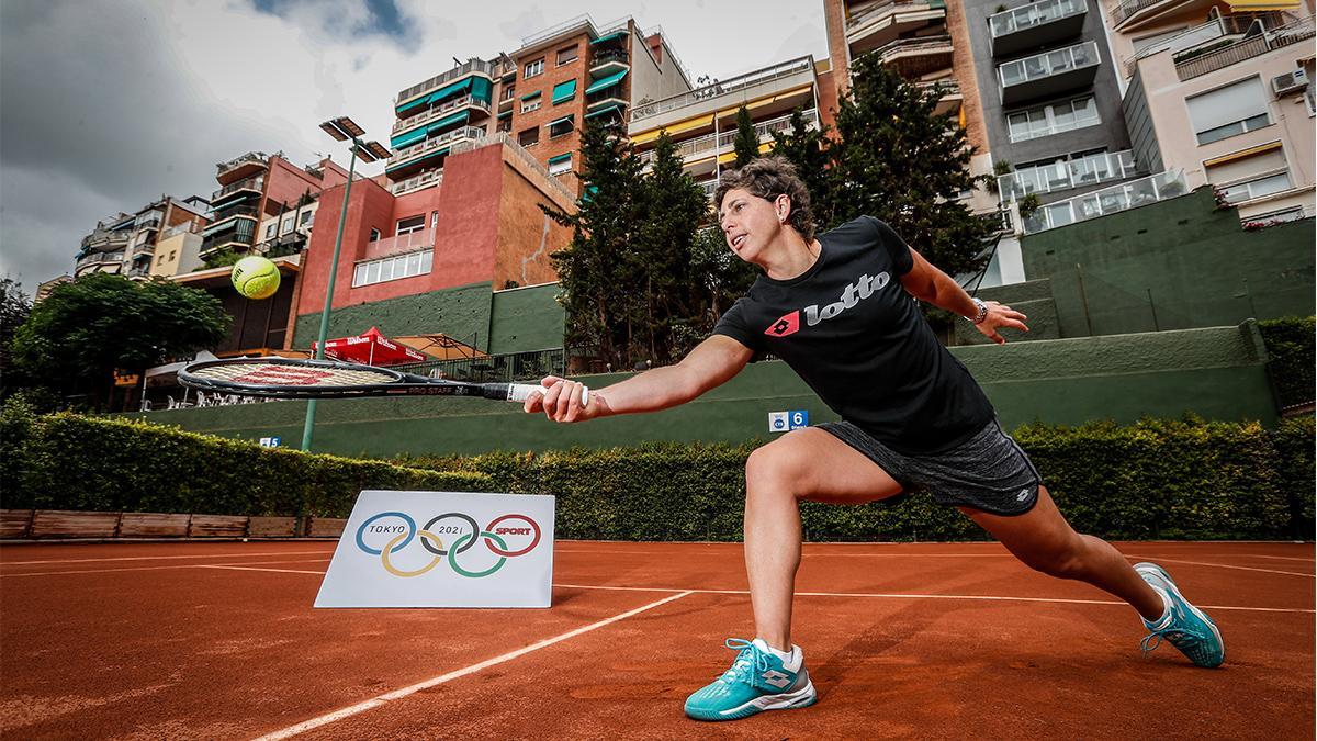 Carla Suárez: "Es una buena despedida poder estar en Tokio"