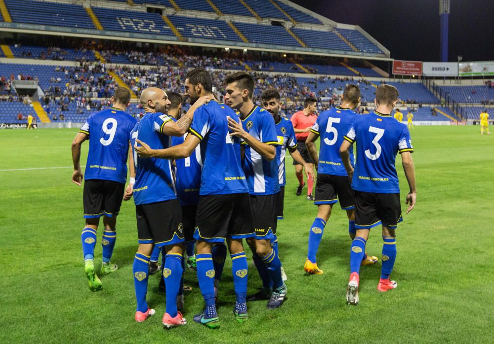 El Hércules regala otro empate en casa ante el Badalona por su nula ambición.