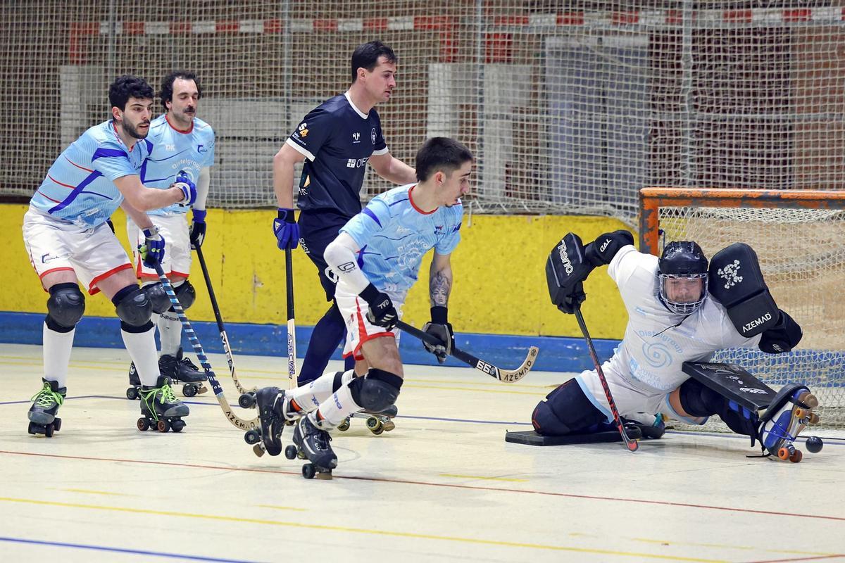 Un partido anterior del Traviesas.