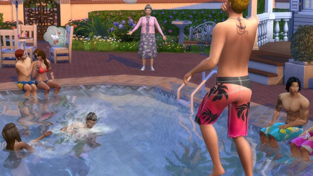 Las piscinas nueva actualización de Los Sims 4