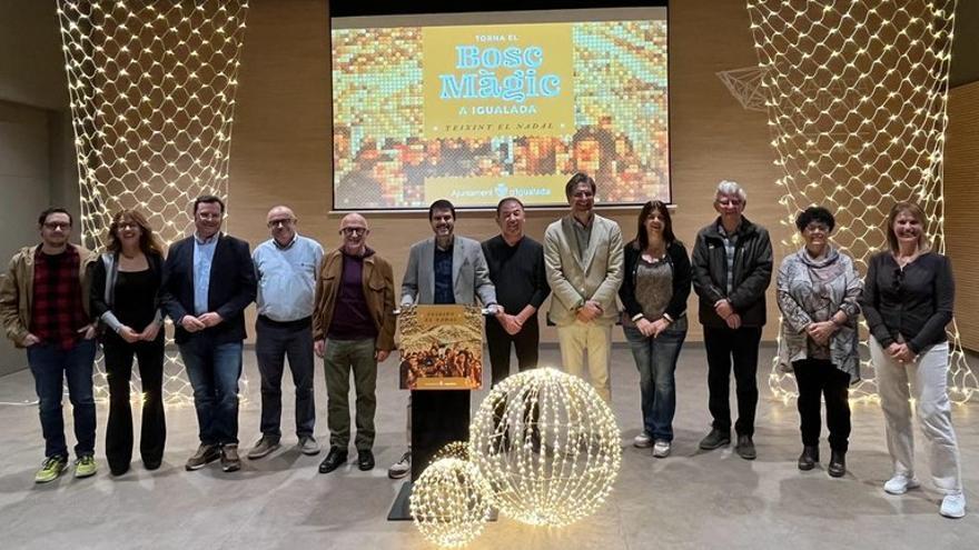 Igualada comença les festes de Nadal un mes abans amb l&#039;acte d&#039;encesa de llums