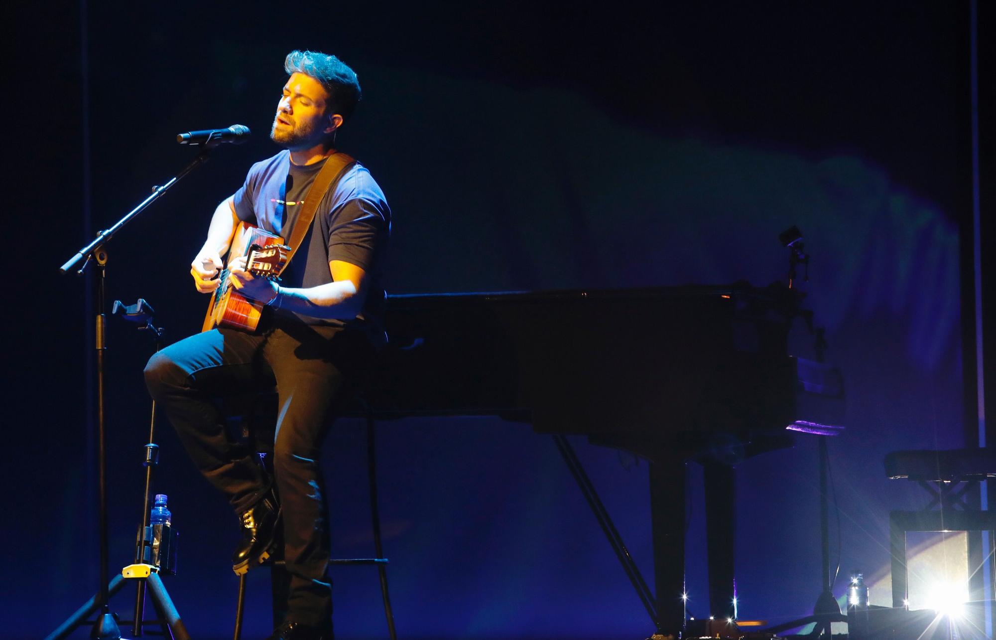 El concierto de Pablo Alborán en Gijón, en imágenes