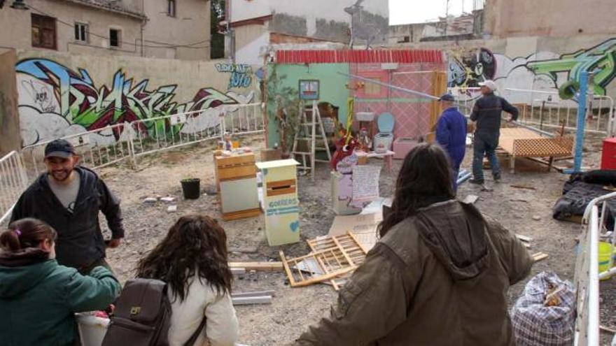 El barrio del Partidor de Alcoy celebrará esta noche la &quot;cremà&quot; de la falla