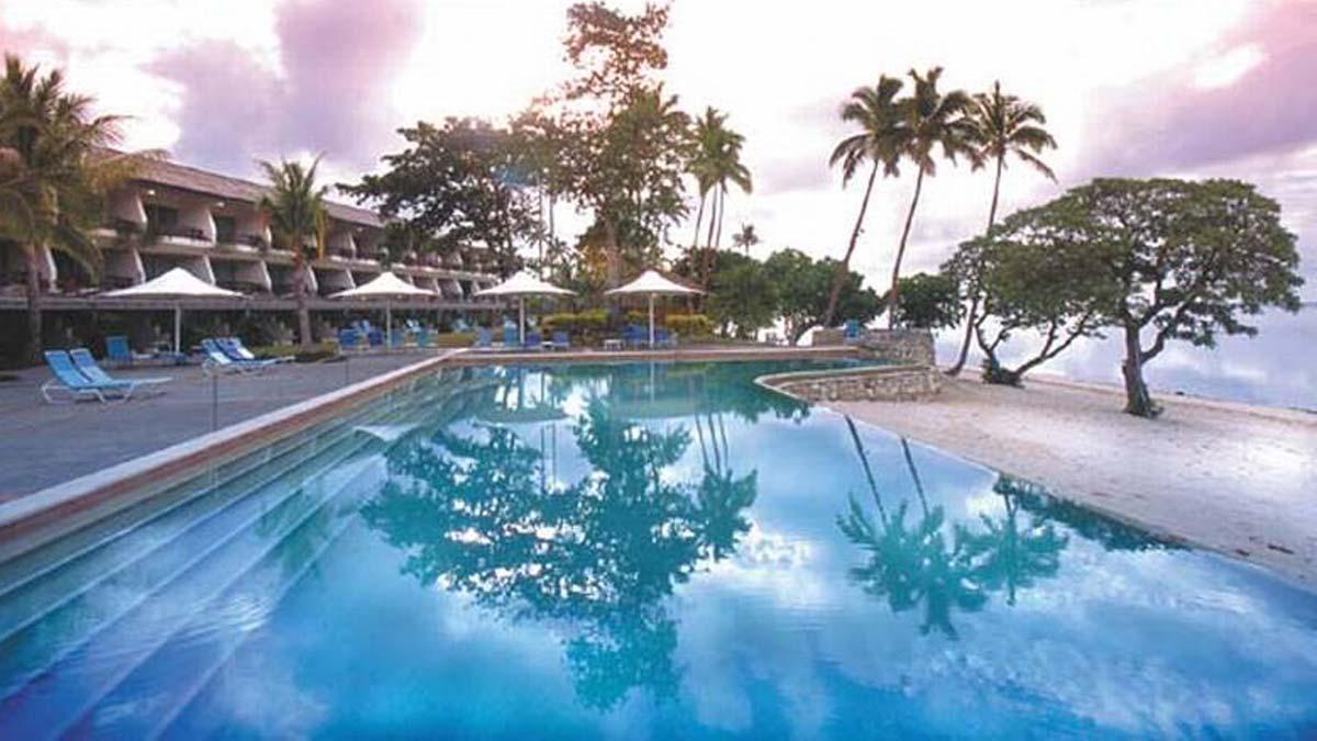 Un resort en las islas Fiji