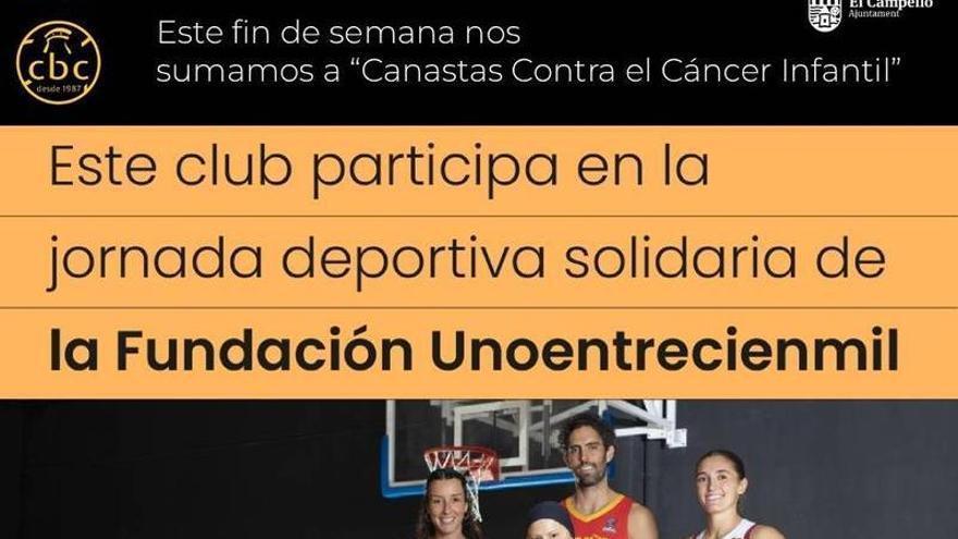 Baloncesto solidario en El Campello contra el cáncer infantil