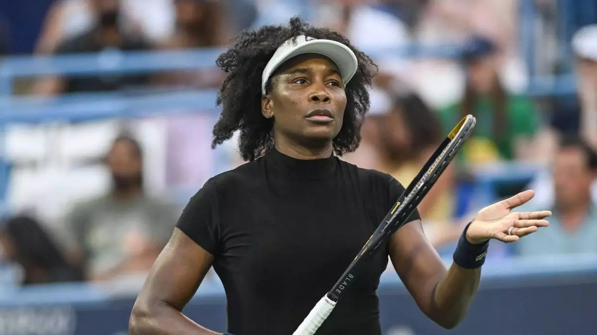 Venus Williams cae en Washington pero consigue una invitación para Cincinnati