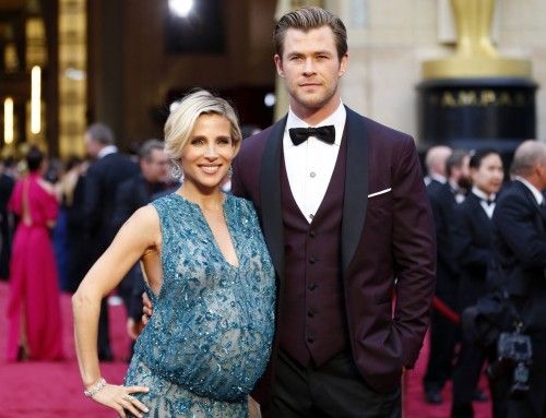 Chris Hemsworth y Elsa Pataky.