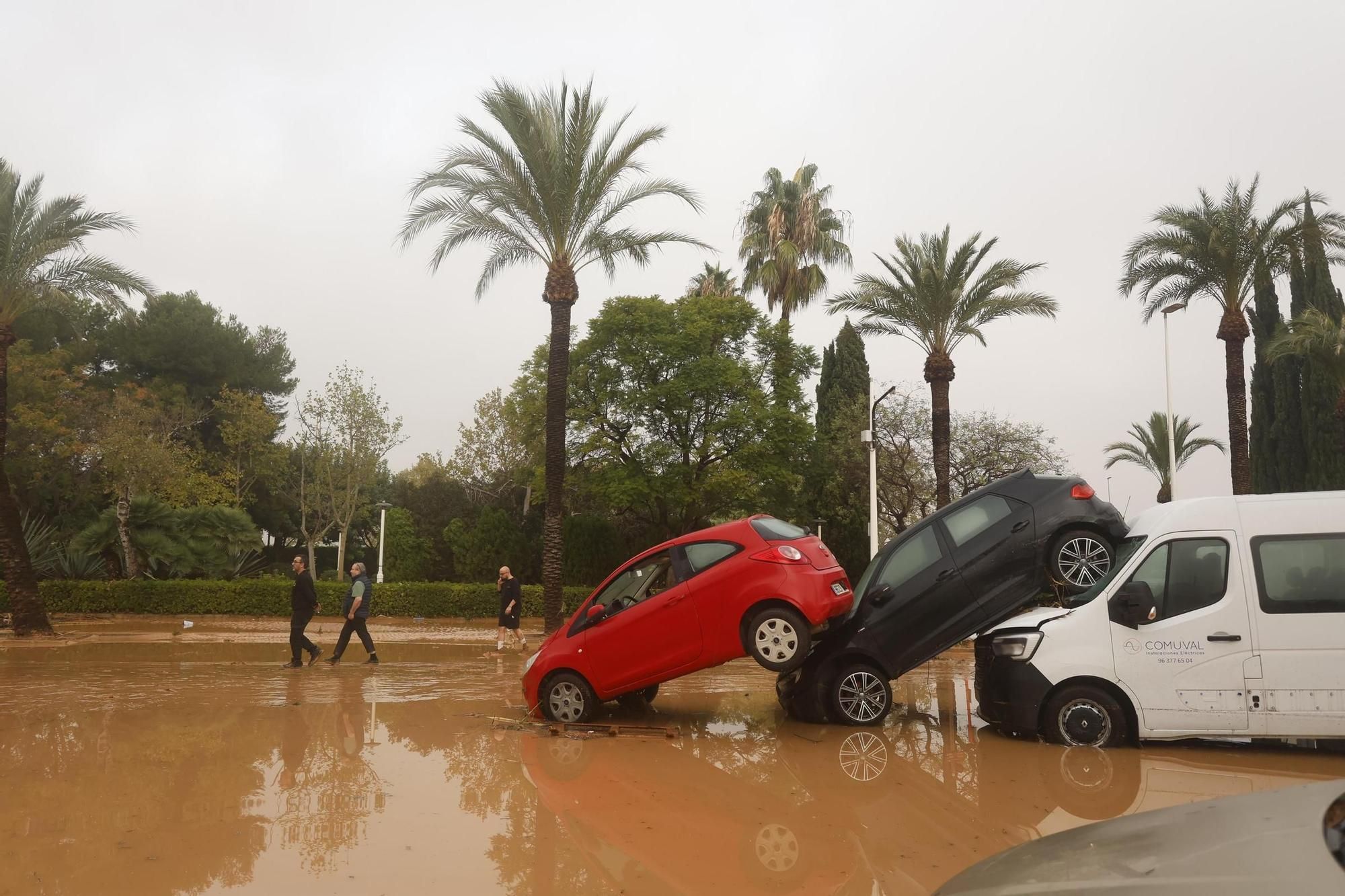 Devastadoras imágenes de la dana en l´Horta Sud