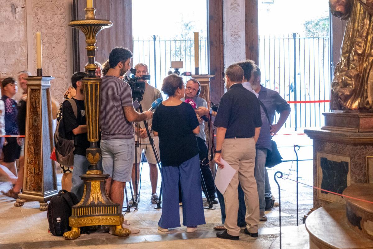 La Catedral de Mallorca recupera la procesión de la Mare de Déu morta para la Asunción
