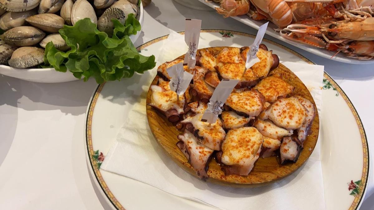 El pulpo "á feira" siempre es un acierto.