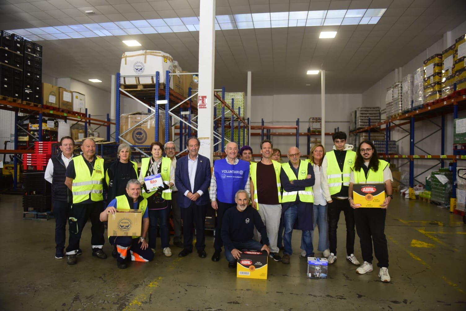 Gayoso apadrina la Gran Recogida del Banco de Alimentos, que busca 2.800 voluntarios